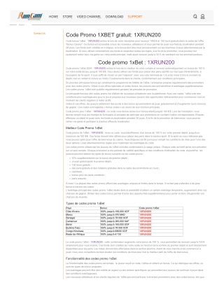 code promo pari gratuit 1xbet