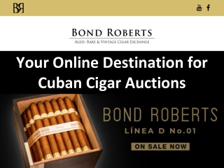 Your Online Destination for Cuban Cigar Auctions