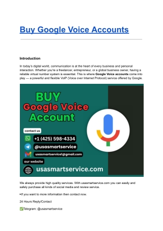 Buy Google Voice Accounts (3)