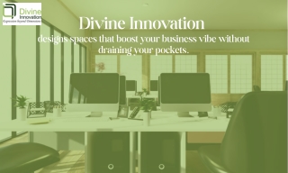 Jaipur Office Interior Designer – Affordable & Trusted  Divine Innovation