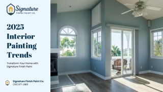 2025 Interior Painting Trends