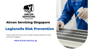 Aircon Servicing Singapore: Preventing Legionella in Cooling Systems