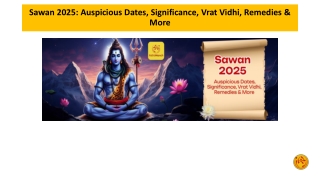 Sawan 2025  Auspicious Dates, Significance, Vrat Vidhi, Remedies & More