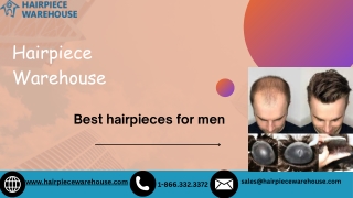 Top-Quality Hairpieces for Men | Natural Look & Comfortable Fit