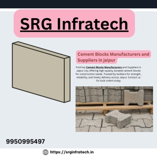 Cement Blocks Manufacturers and Suppliers in Jaipur City