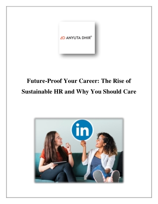 sustainable human resources management