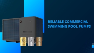 Reliable Commercial Swimming Pool Pumps