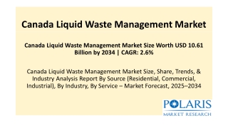 Canada Liquid Waste Management Market