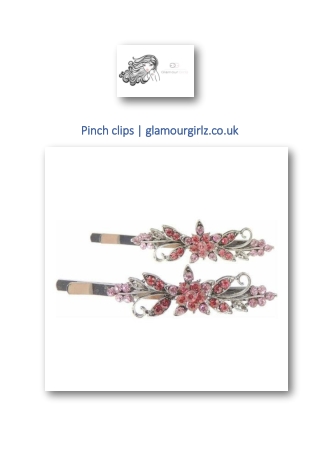 Pinch clips | glamourgirlz.co.uk