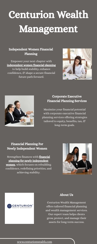 Independent Women Financial Planning