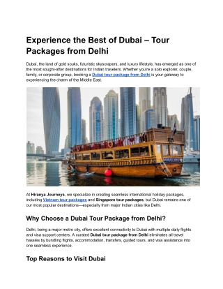 Dubai tour package from Delhi (5)
