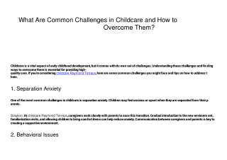 Childcare Raymond Terrace