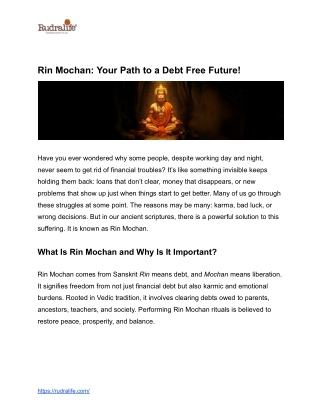 Rin Mochan_ Your Path to a Debt Free Future