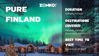 Finland Tour Package 4 Nights/5 Days