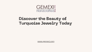Discover the Beauty of Turquoise Jewelry Today