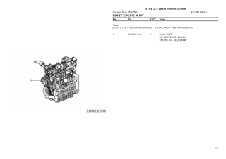 Deutz Fahr 5115.4 g Tractor Parts Catalogue Manual Instant Download (SN zkdaw00200td10001 and up)