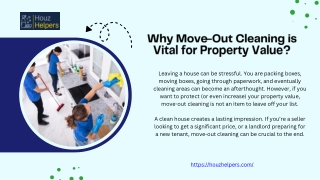 Why Move-Out Cleaning is Vital for Property Value