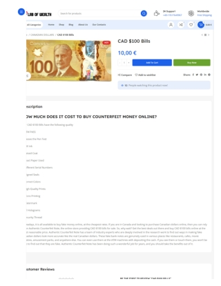 CAD $100 Bills in Germany - labofwealth.com