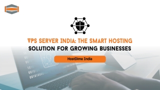 VPS Server India: The Smart Hosting Solution for Growing Businesses