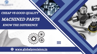 Cheap vs Good Quality Machined Parts Know The Difference