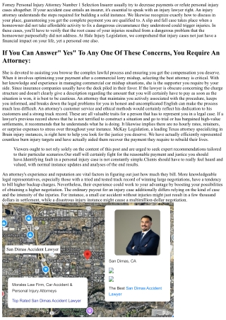 What Do Customers Actually Seek When Picking An Injury Lawyer?