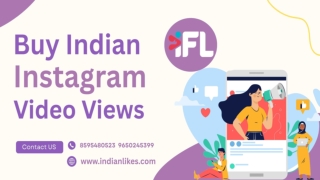 Buy Indian Instagram Video Views - IndianLikes