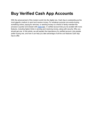 Buy Verified CashApp Accounts 2025 – Fast Setup, Secure Payment Gateway Solution