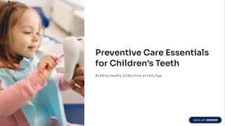 Best Foods for Children’s Dental Health | Prevention Through Diet