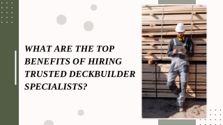 Reliable Builders For Custom Outdoor Terraces