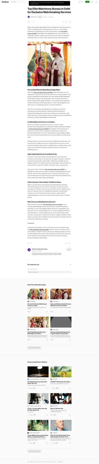 Top Elite Matrimony Bureau in Delhi for Exclusive Matchmaking Services