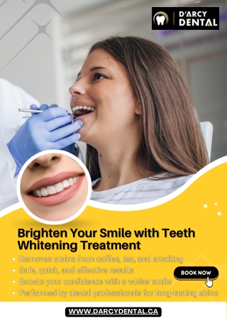 Brighten Your Smile with Teeth Whitening Treatment