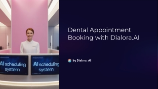 Dental Appointment Booking with DialoraAI