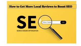 How to get more local reviews to boost SEO