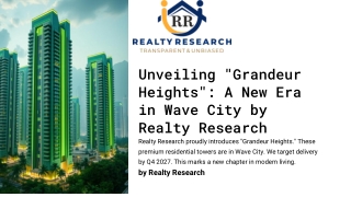 New Launch project in wave city