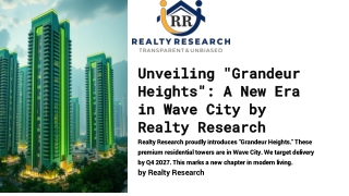 New Launch project in wave city