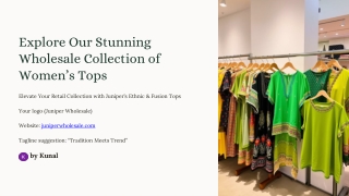 Wholesale Women’s Ethnic and Fusion Tops by Juniper Wholesale