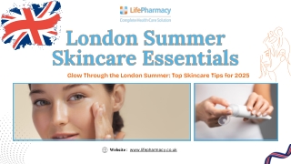 London Summer Skincare Essentials