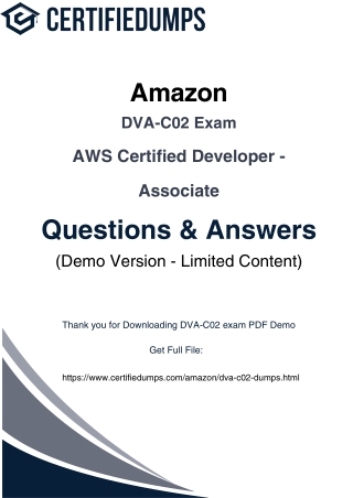 DVA-C02 Certification 2025: A Step-by-Step Study Plan for Aspiring Developers