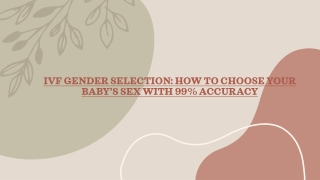 IVF Gender Selection How to Choose Your Babys Sex with 99 Accuracy