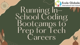 Running In-School Coding Bootcamps to Prep for Tech Careers