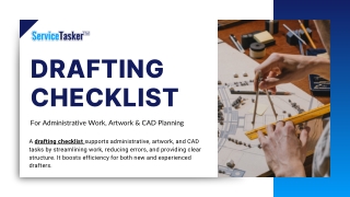 Drafting Checklist for Precision and Compliance | ServiceTasker