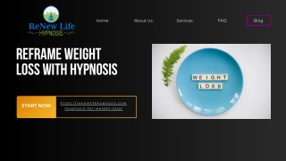 Reframe Weight Loss with Hypnosis