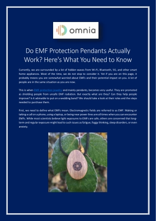 Do EMF Protection Pendants Actually Work Here's What You Need to Know.docx