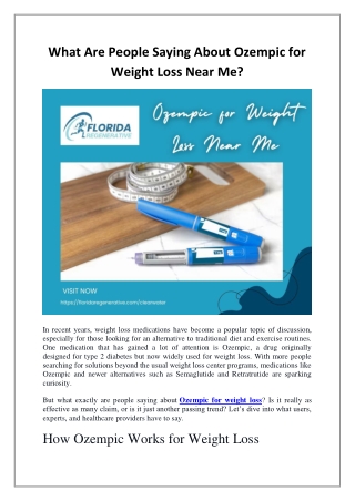 Why Is a Professional Weight Loss Center in Orlando Better Than DIY Dieting