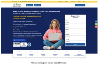 HR Generalist course in pune