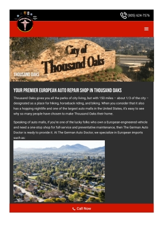 car repair thousand oaks