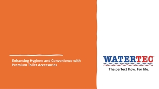 Enhancing Hygiene and Convenience with Premium Toilet Accessories_
