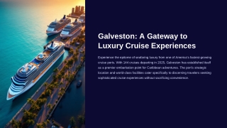 Book Your Cruise From Galveston & Get Upto 20% OFF On First Booking