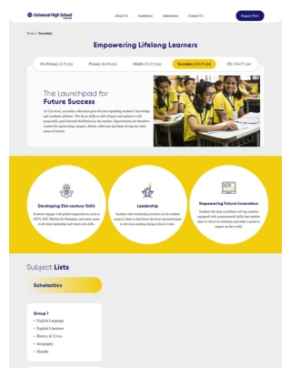 School in dahisar | Universal High School Dahisar