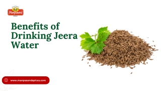 Benefits of Drinking Jeera Water
